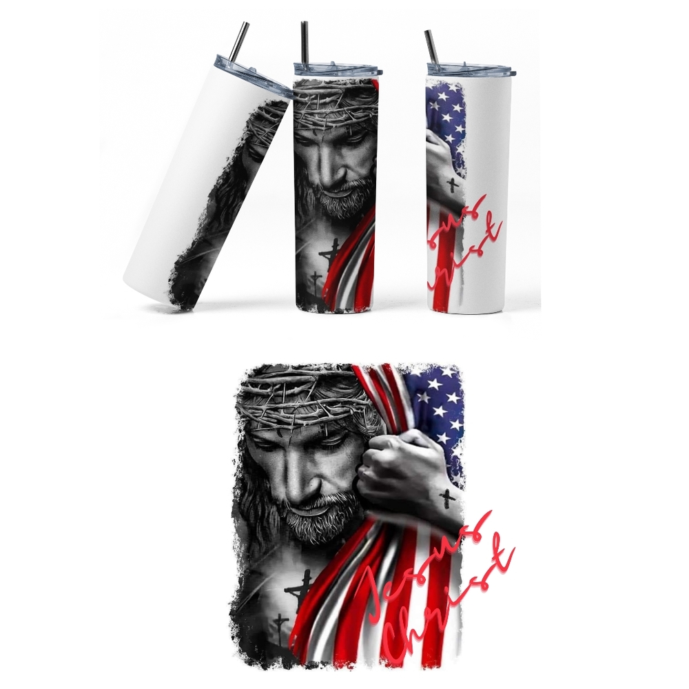 Jesus christ 20oz tumbler